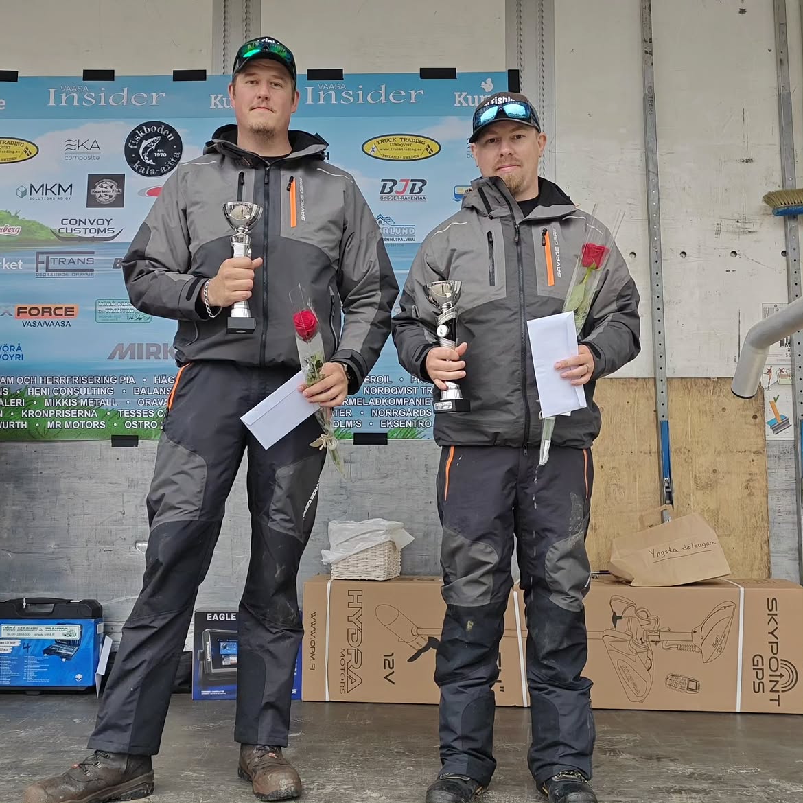 Dubbel-Nr1. Johnny Granholm & Jonas Holmkvist 29,636kgNr2. Alex Nylund & Viktor Andersson 29,23 (1)