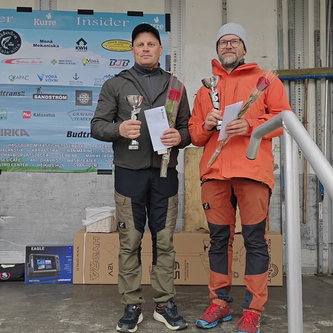 Dubbel-Nr1. Johnny Granholm & Jonas Holmkvist 29,636kgNr2. Alex Nylund & Viktor Andersson 29,23 (2)